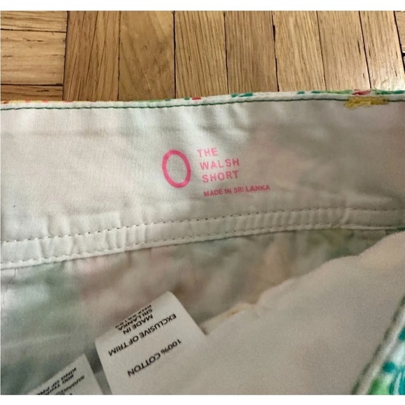 Lilly Pulitzer Walsh Shorts Size 0 Pop Goes the Lemur - Picture 5 of 11